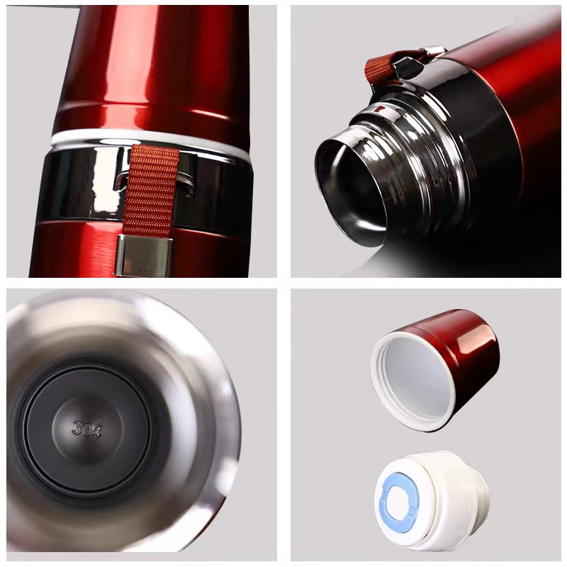 KP VACUUM FLASK WATER BOTTLE, 750ML (1PC) RED