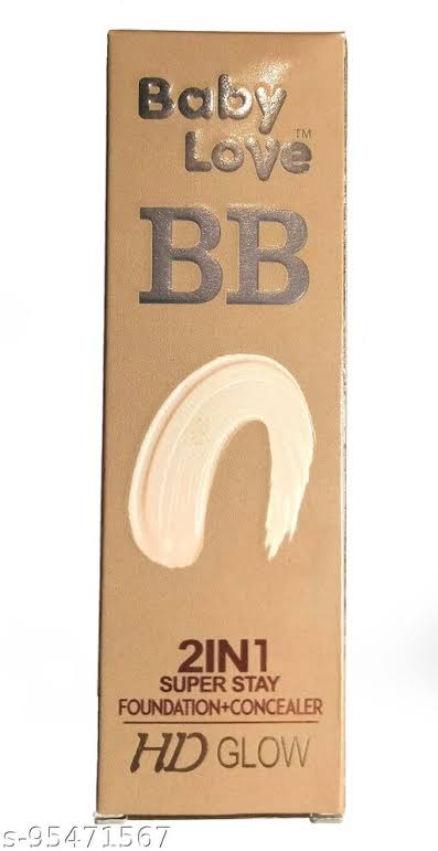 BABY LOVE BB FOUNDATION 2IN1. 50g .